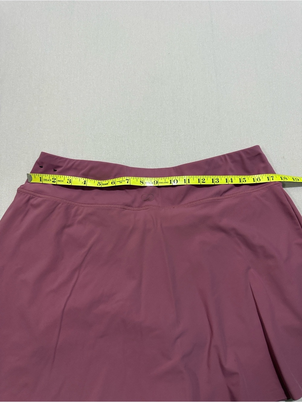 CALIA by Carrie Underwood Dusty Rose Athletic Skort - Picture 7 of 8